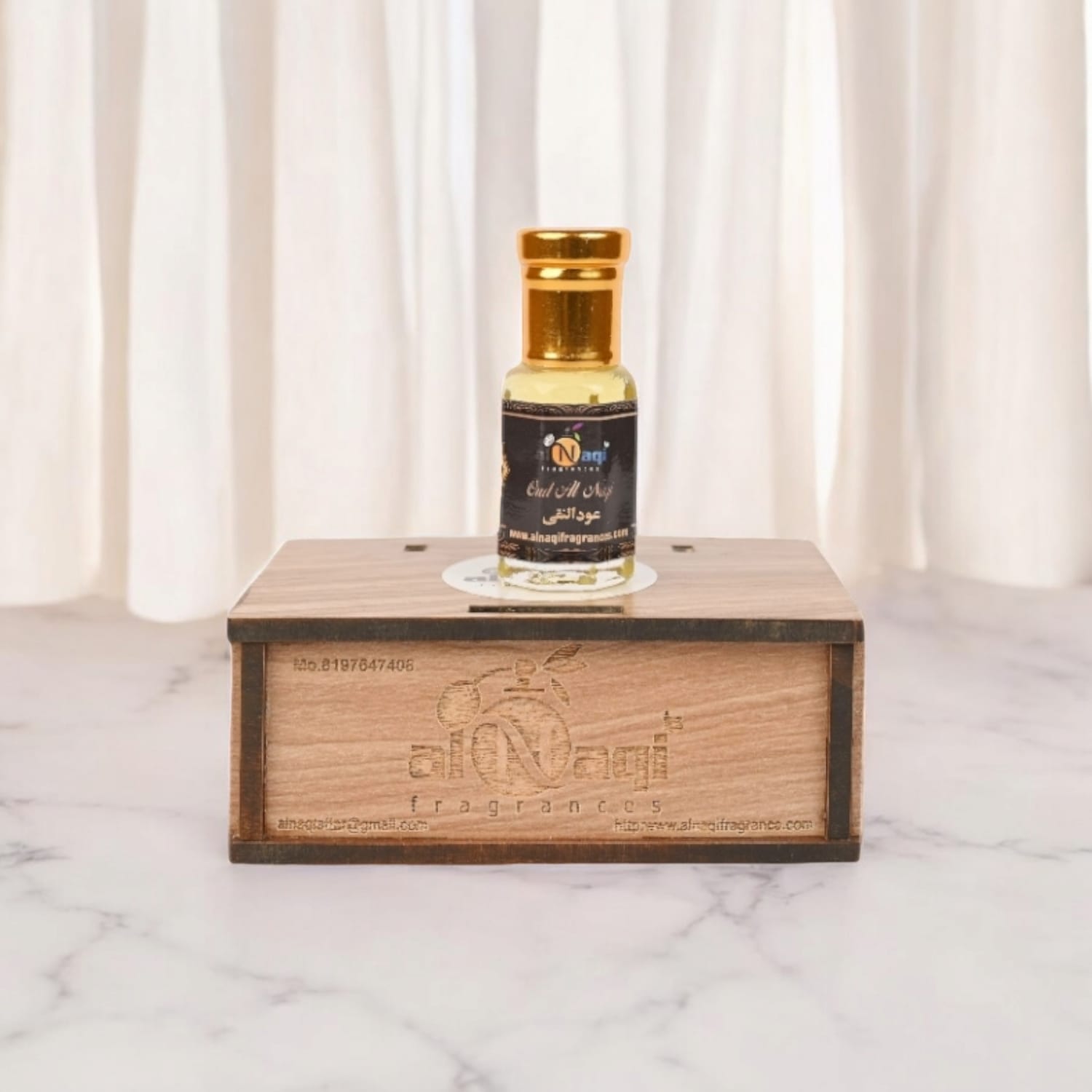 Luxurious unisex perfume bottle showcasing traditional oud essence.