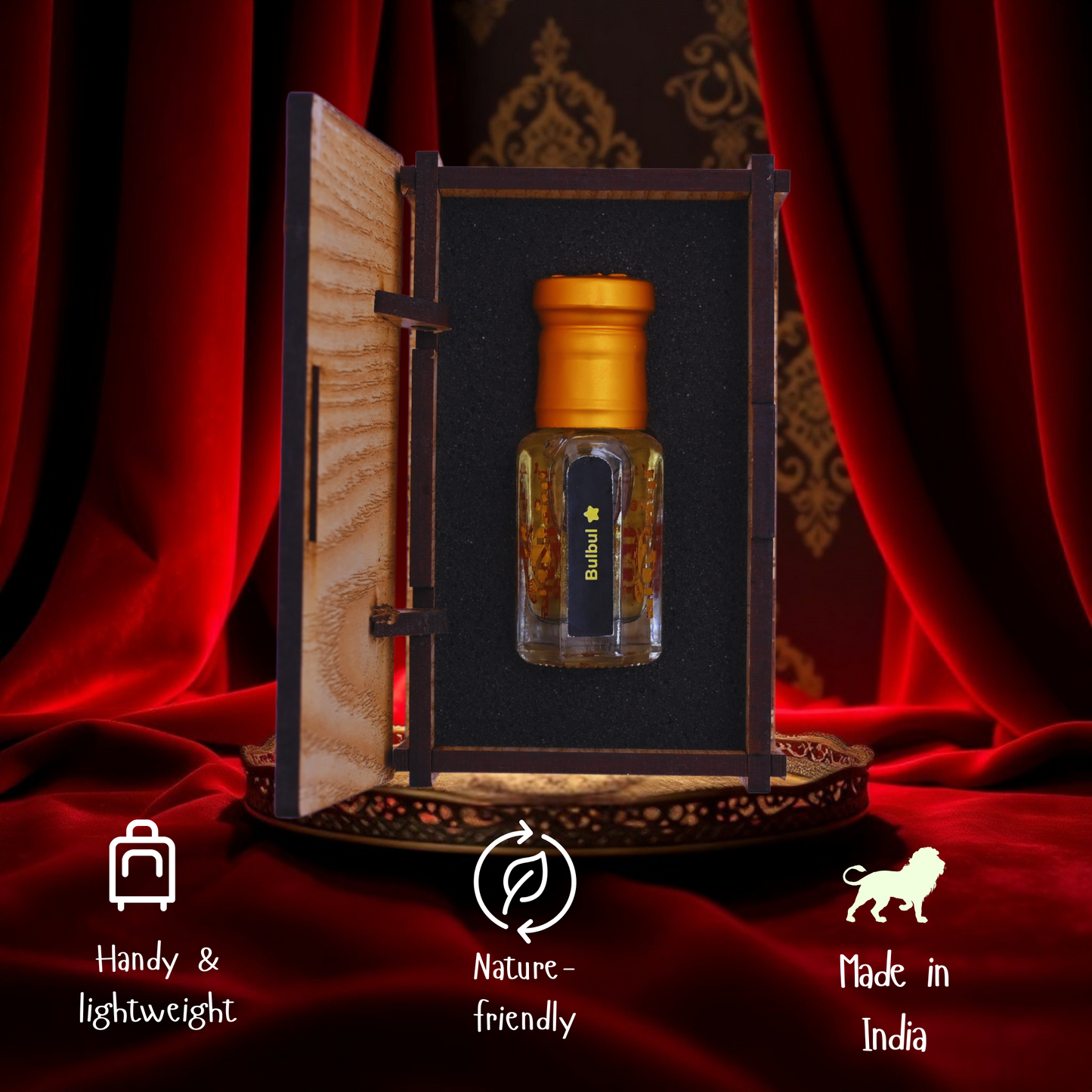 A refreshing and sophisticated aroma with a woody base