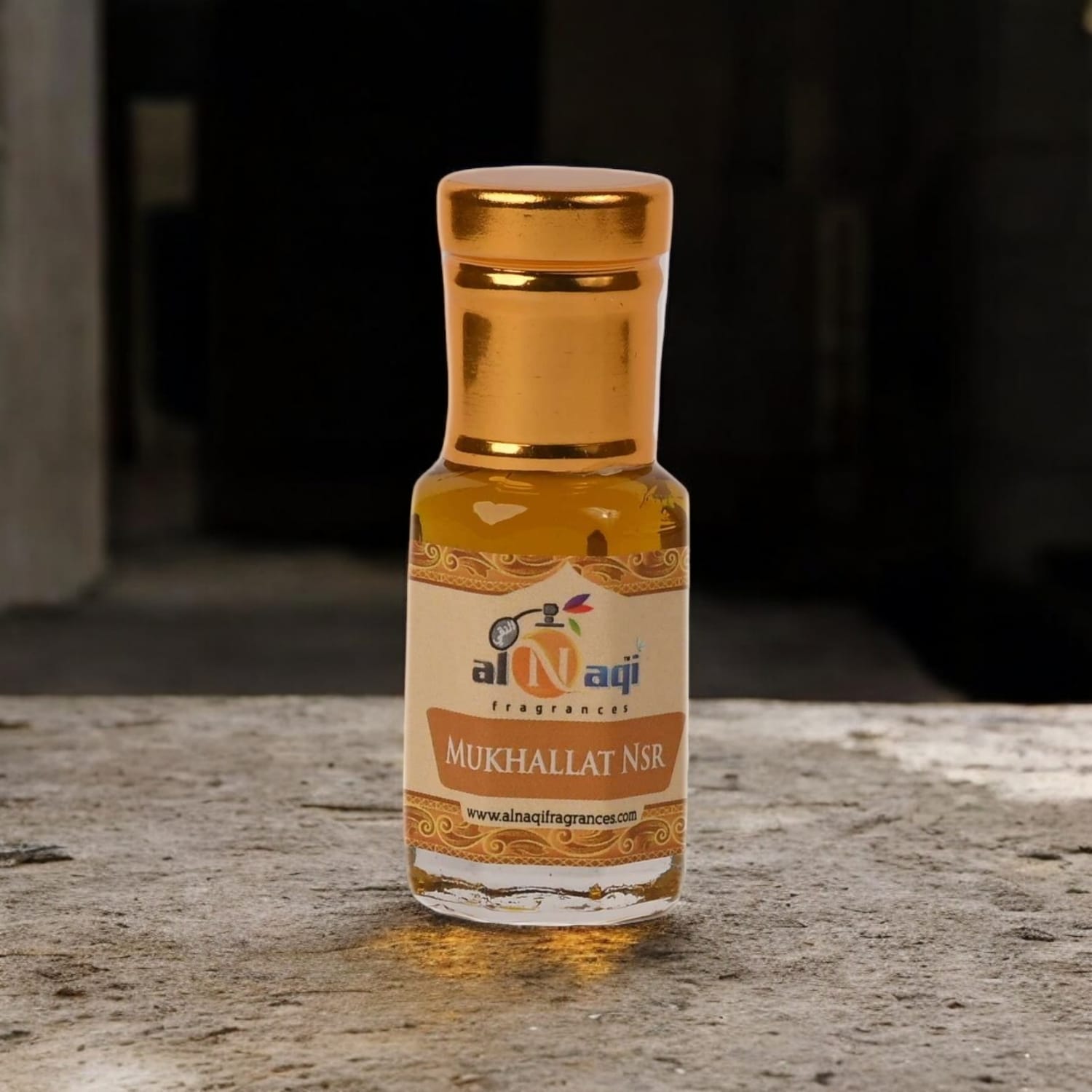 Unisex scent displayed in ornate packaging