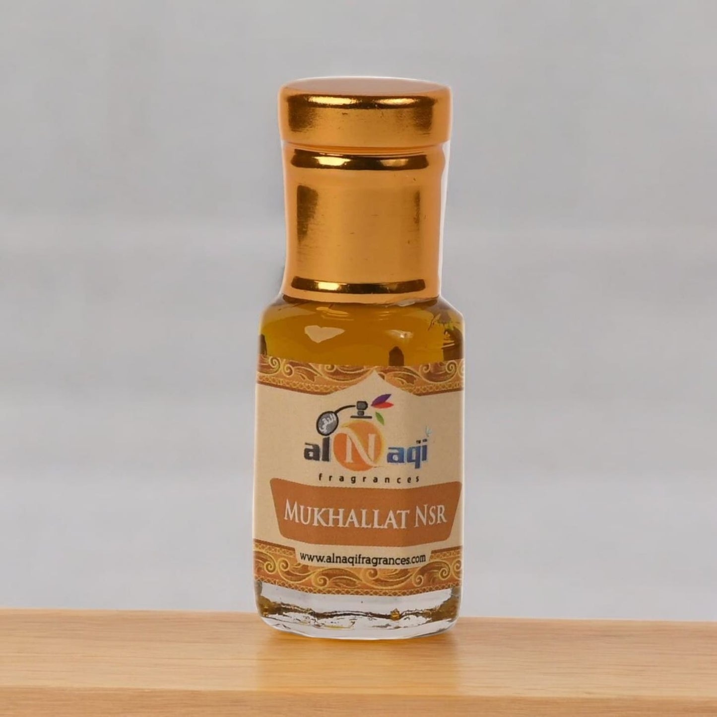 Luxurious fragrance bottle with intricate design