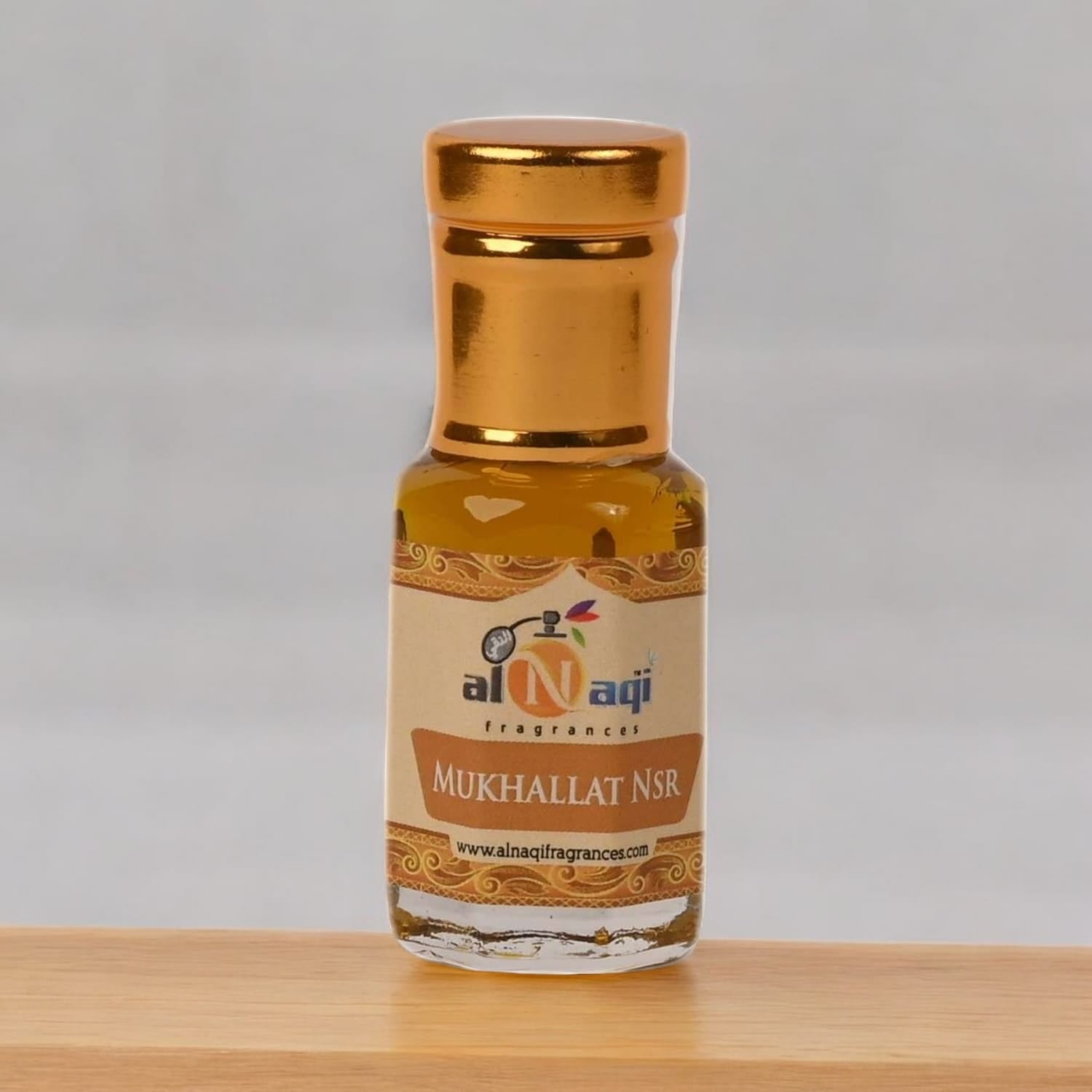 Luxurious fragrance bottle with intricate design
