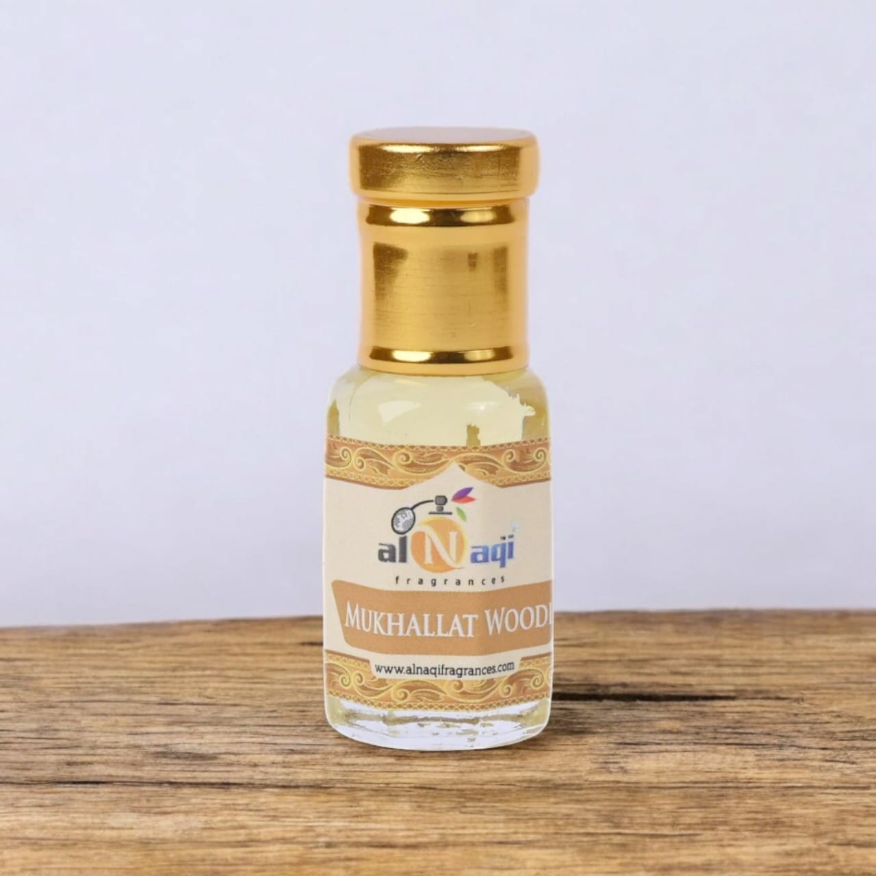 Sleek bottle design of luxurious perfume oil