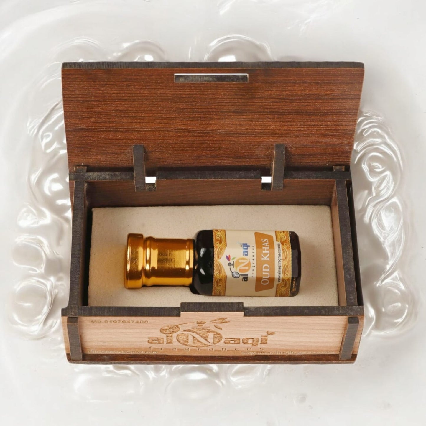 Applying a refined fragrance to the wrist for an enhanced aroma
