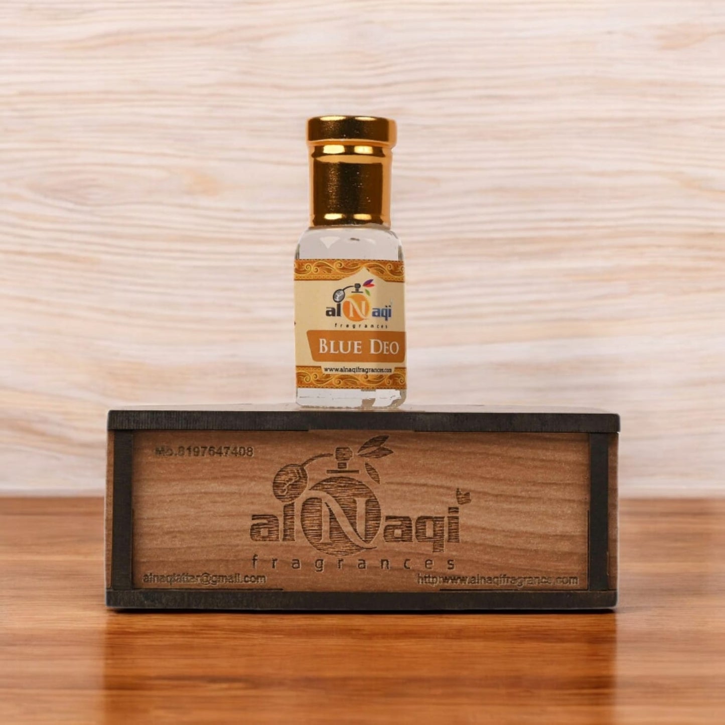 Elegant and long-lasting fragrance, presented in a modern glass bottle.