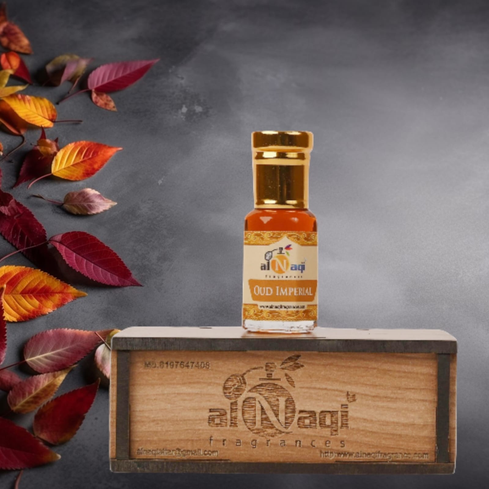 Close-up of vibrant citrus and spice elements in a fragrance