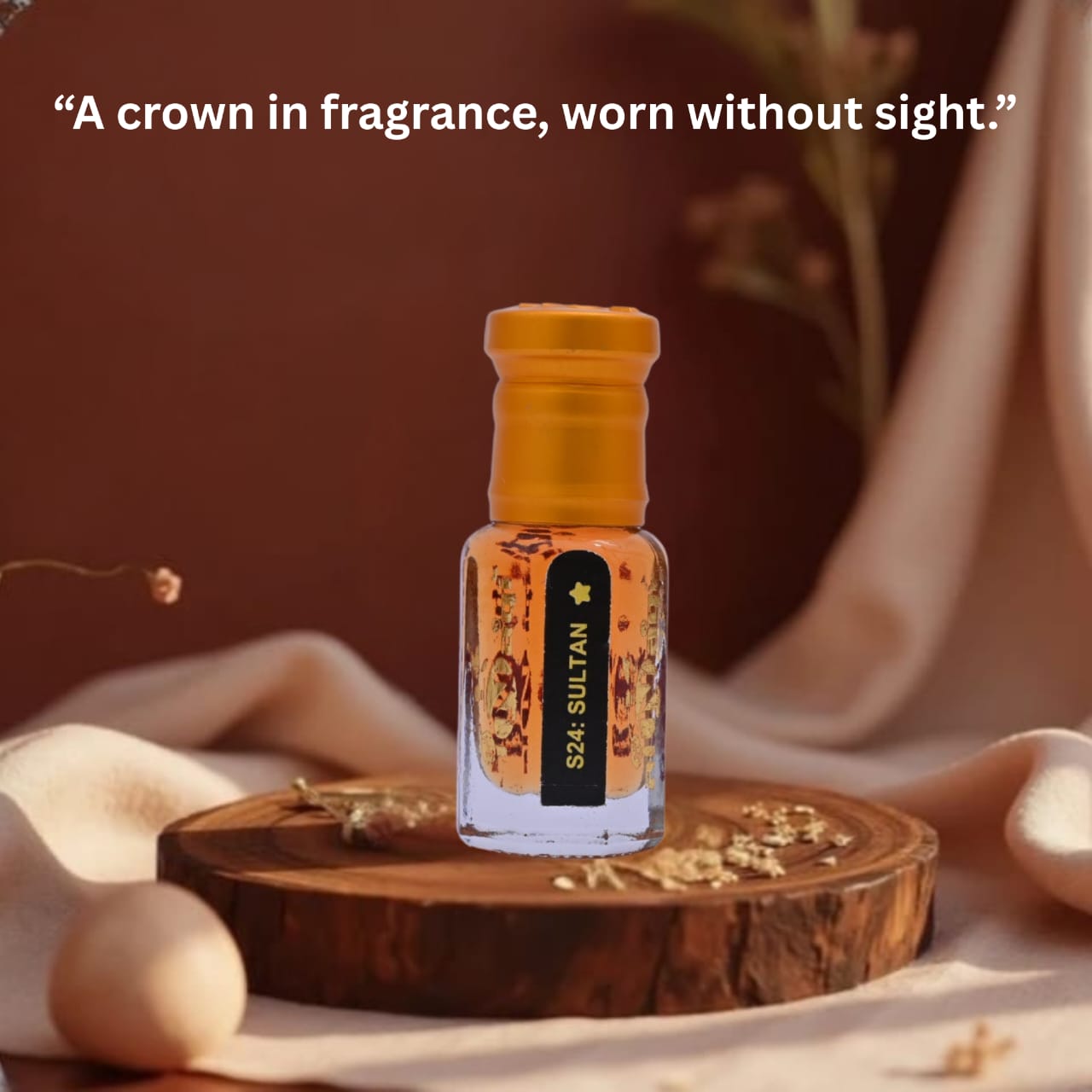 Sultan Attar roll-on non-alcoholic fragrance oil
