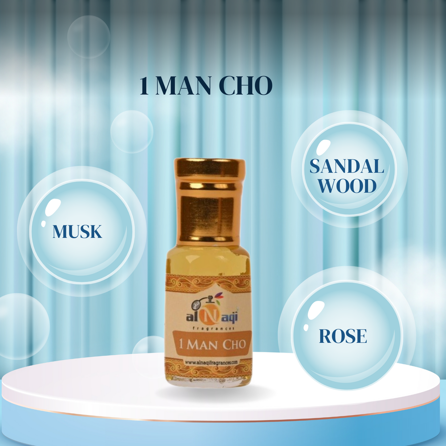 Close-up of sophisticated perfume bottle showcasing rich amber hue