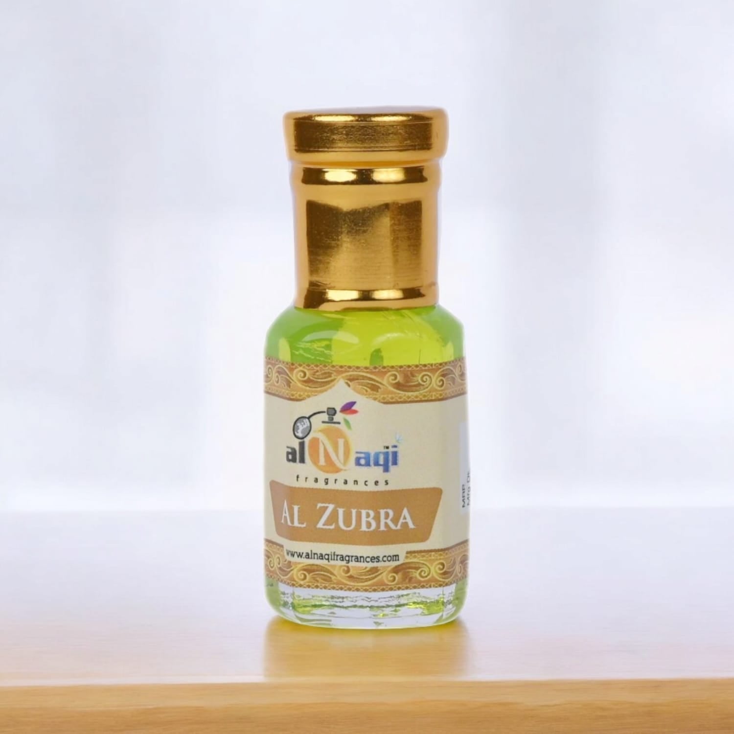 Close-up of an intricately crafted perfume bottle