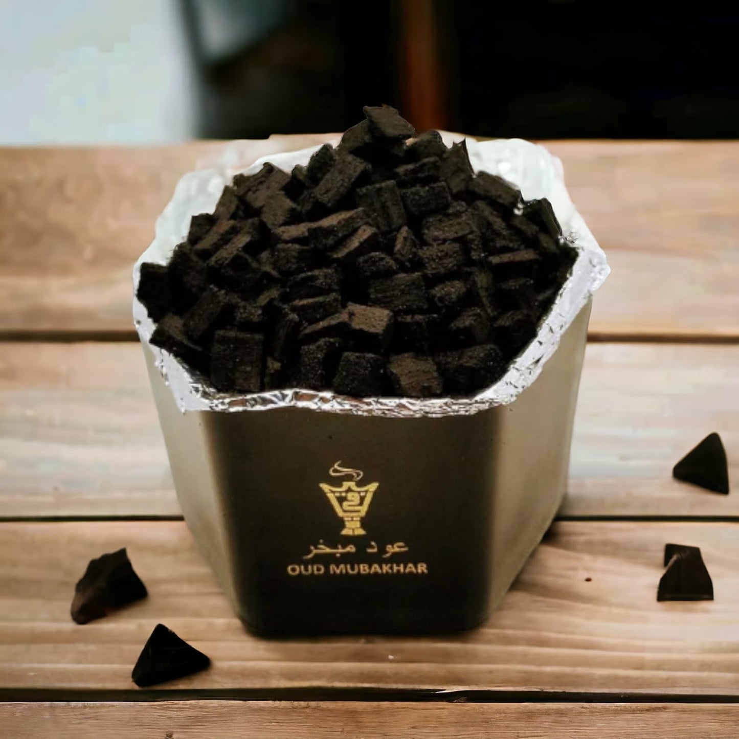 Alnaqi Bakhoor Oud Mubakhar Versatile Use Oud Wood Chips