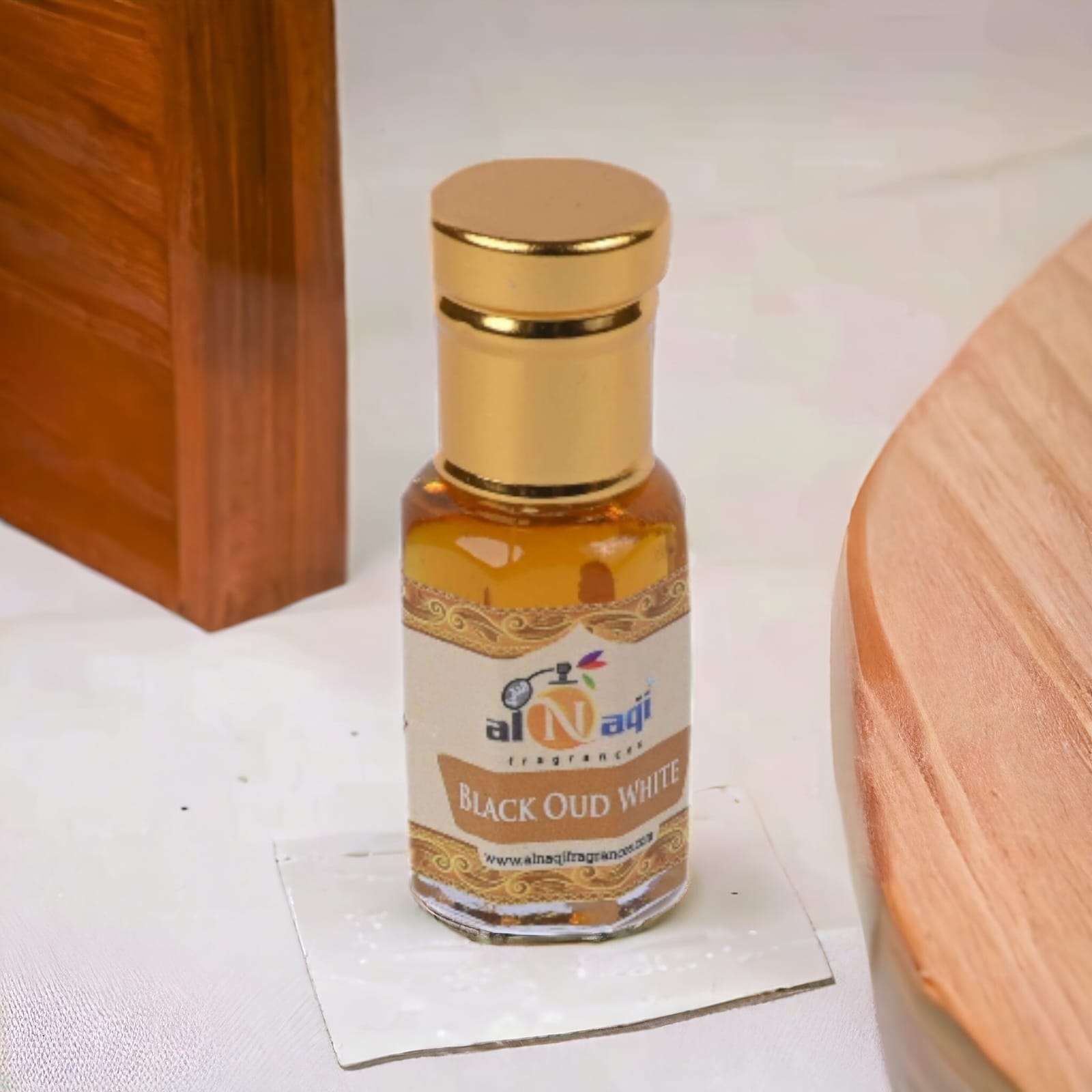 Refined perfume bottle featuring a stylish design and intricate detailing