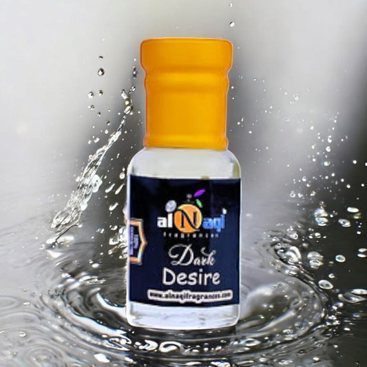 A luxurious and exotic fragrance bottle on display