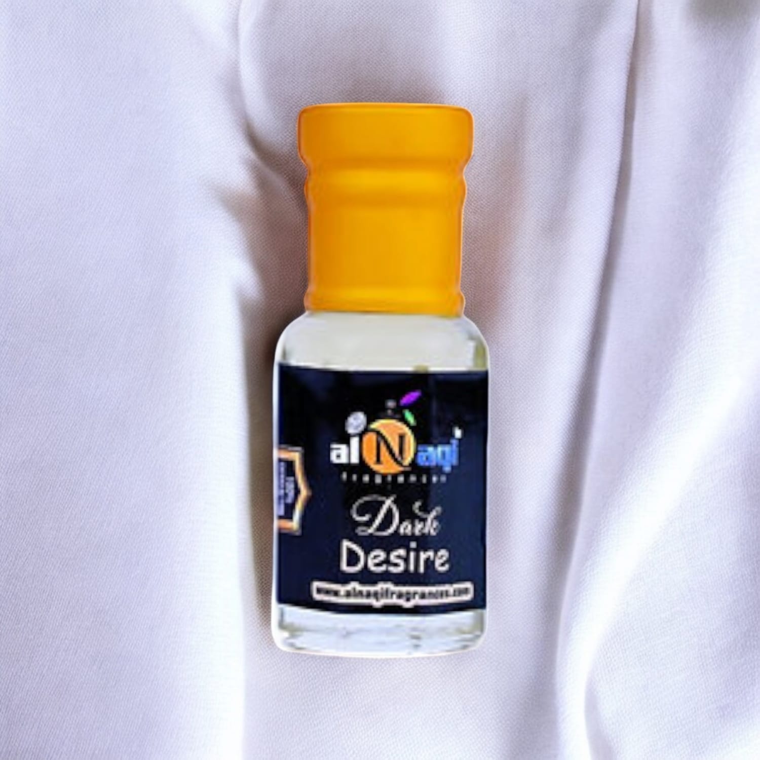 Premium perfume oil reflecting mystery and allure