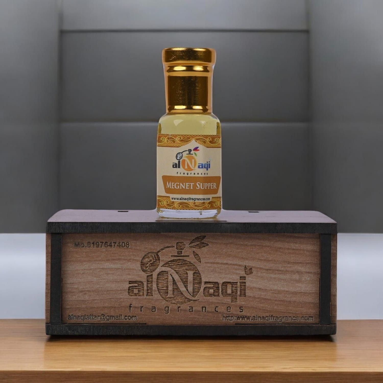 Detailed view of an exquisite fragrance with a refined and classic appearance