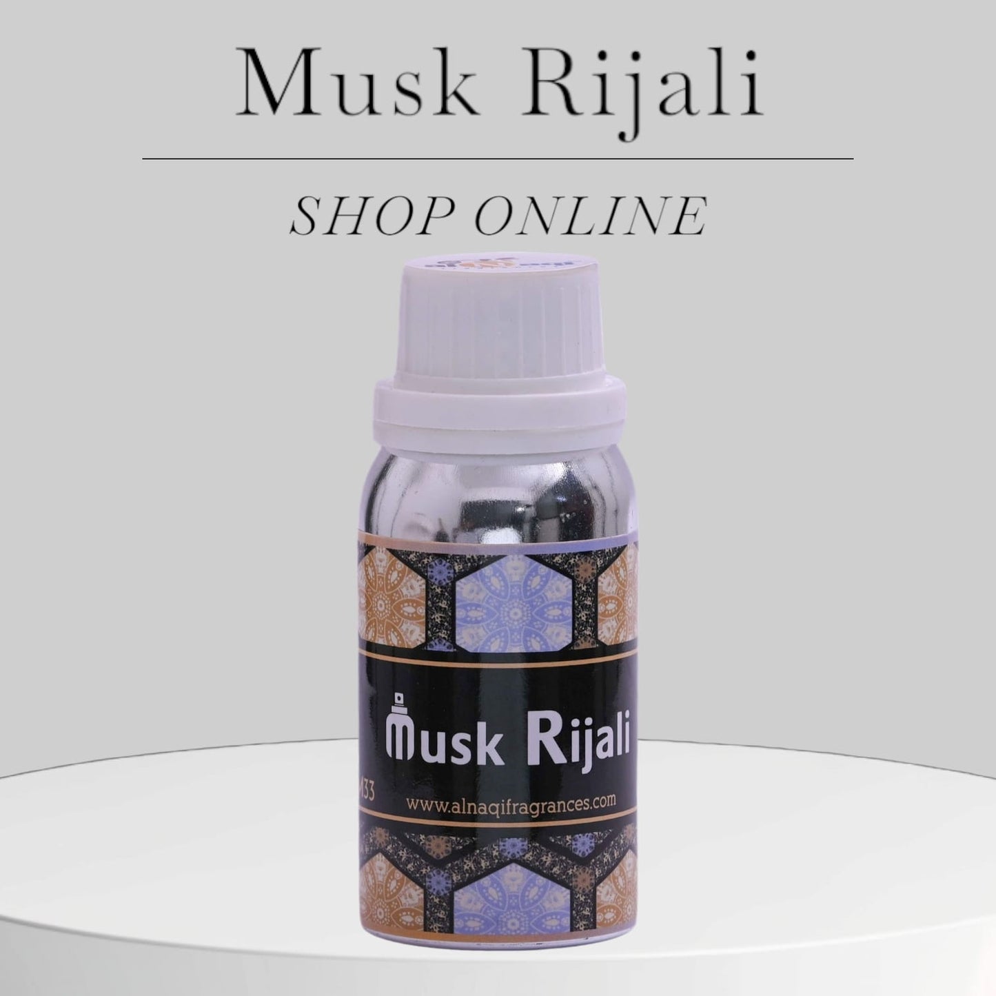 Alnaqi Musk Rijali Premium Perfume - 100ml