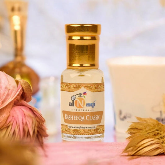Classic Attar Bottle by Alnaqi with Elegant Design