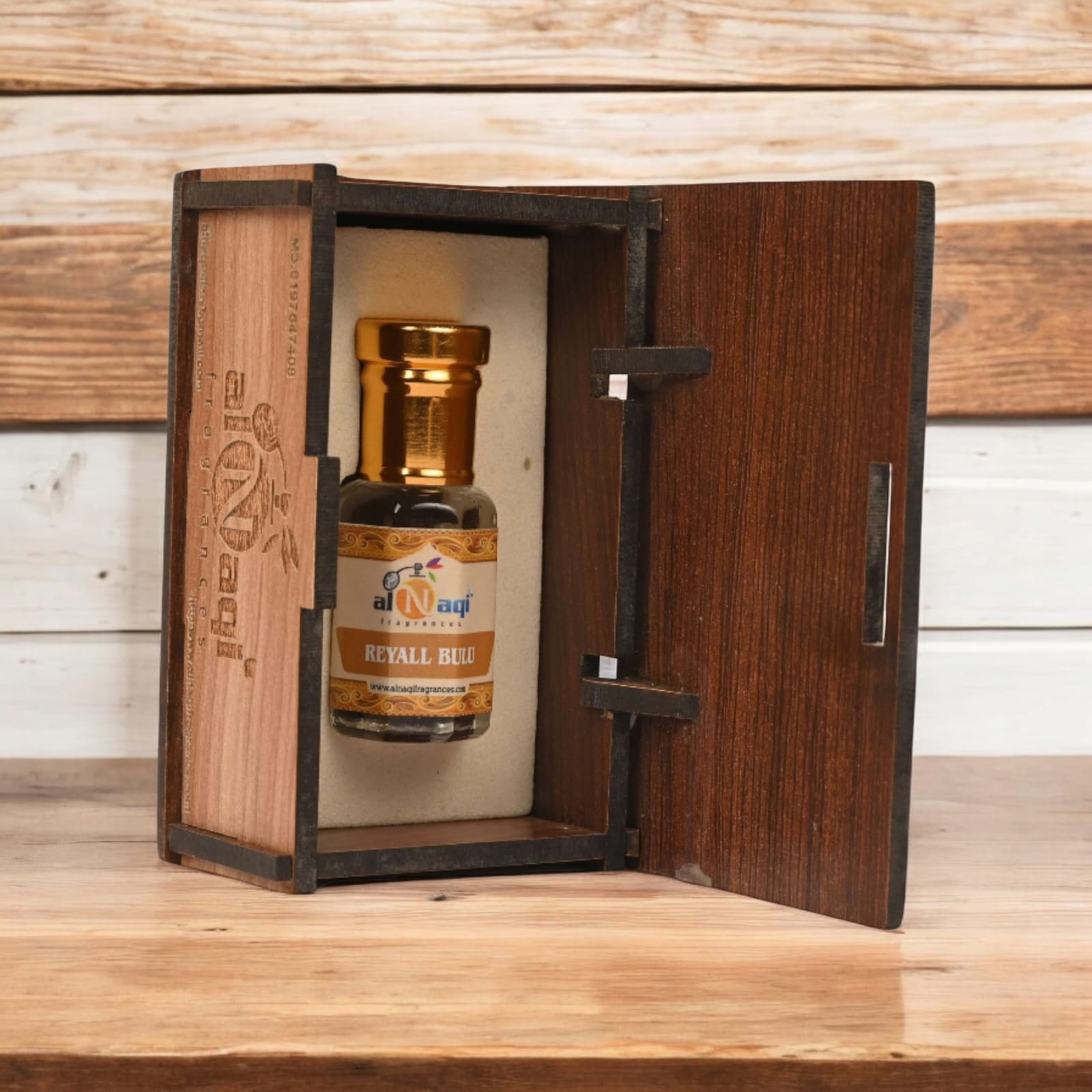 Premium perfume oil presented in a stylish and modern container