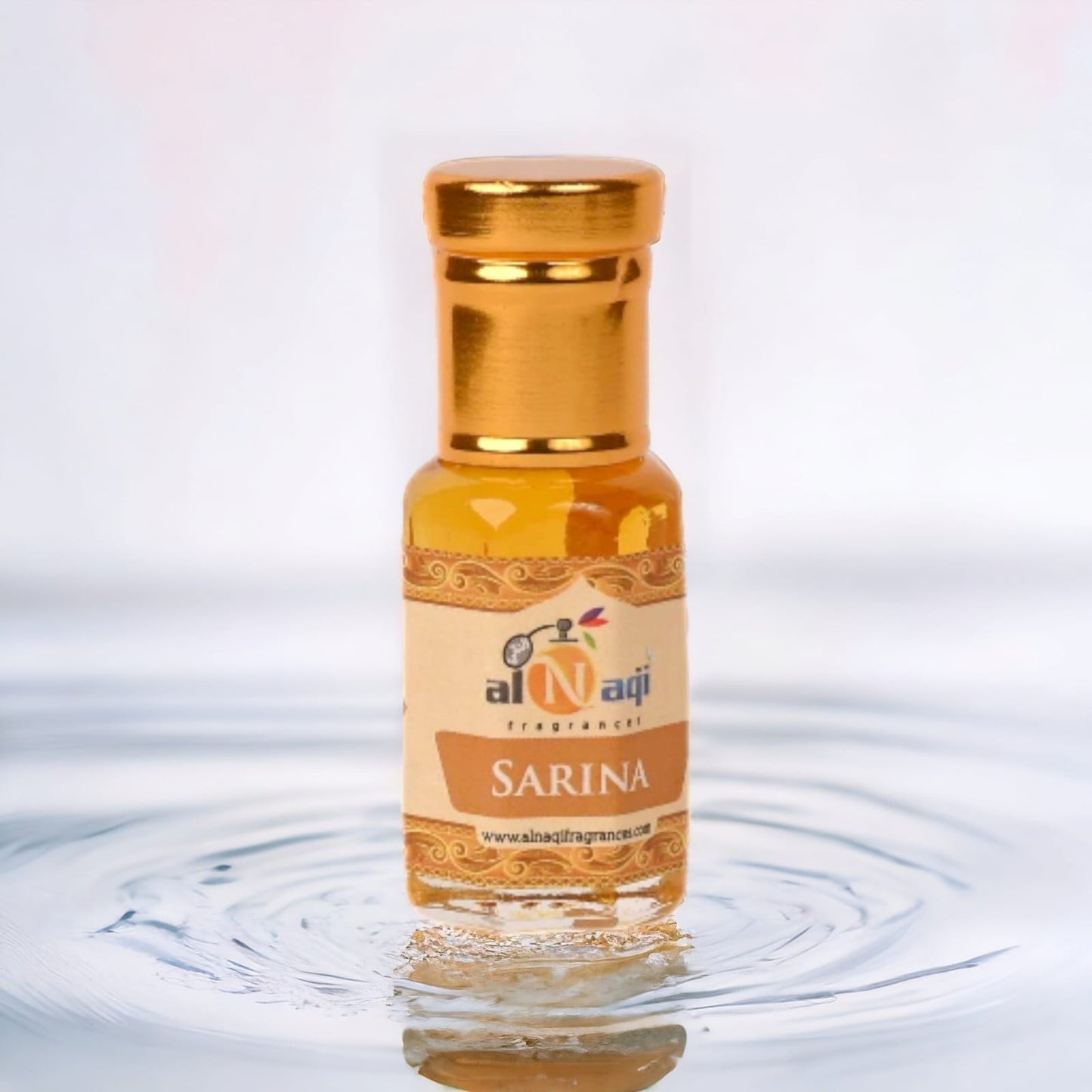 Warm and spicy scent elements captured in a glass vial