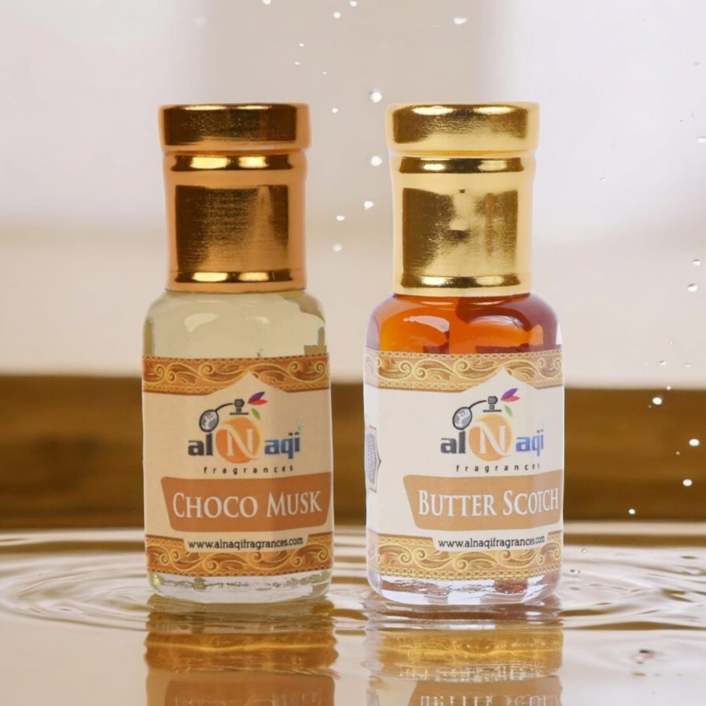 Alnaqi Special Attar Combo Choco Musk Butter Scotch Long Lasting