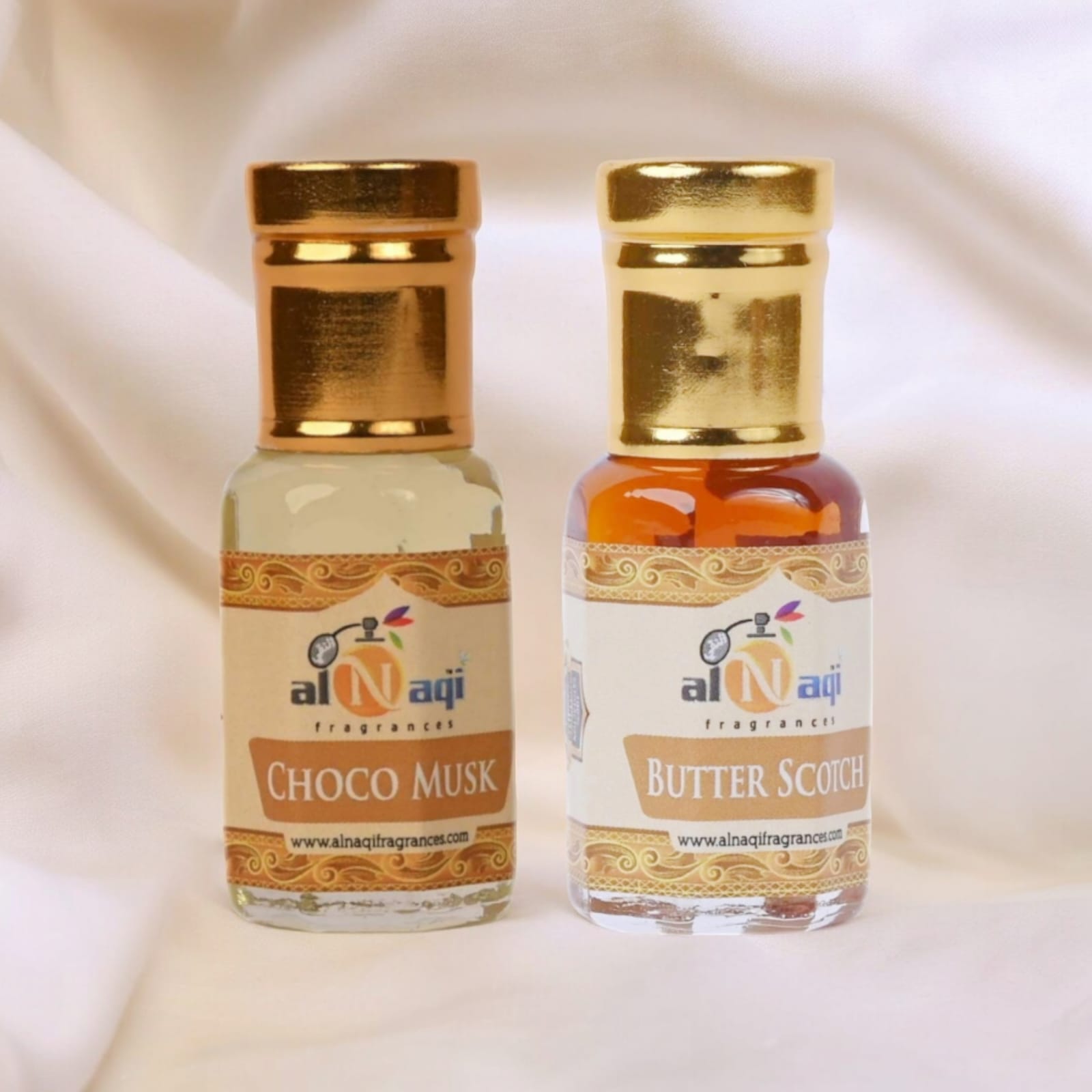 Alnaqi Special Attar Combo Choco Musk Butter Scotch Gift Pack