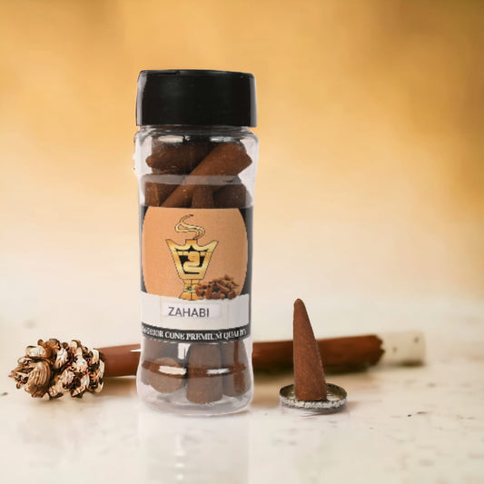Alnaqi Zahabi Incense Cones Natural Handcrafted
