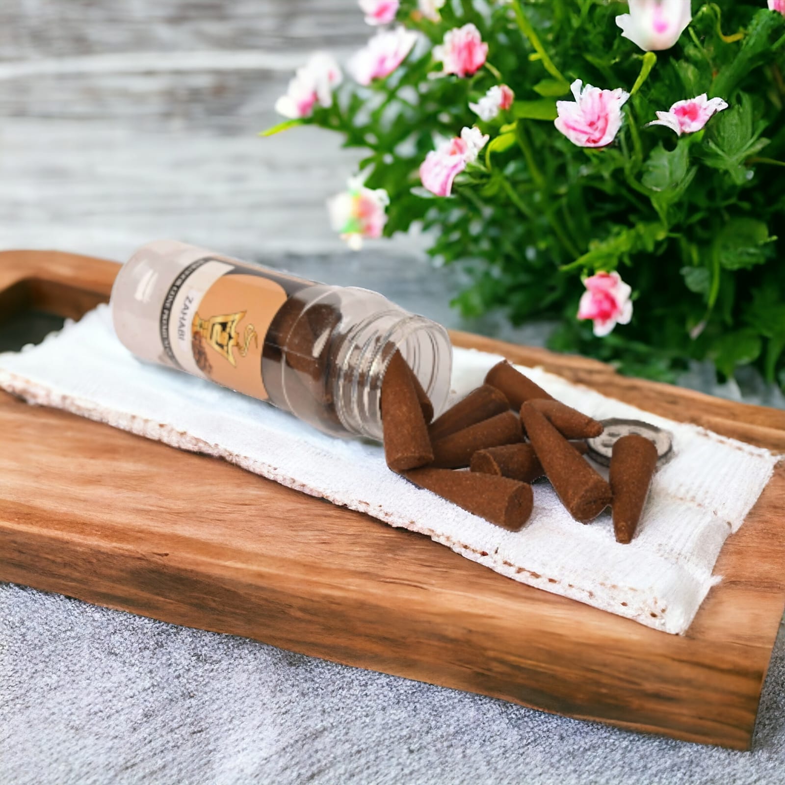 Alnaqi Zahabi Incense Cones Long Lasting