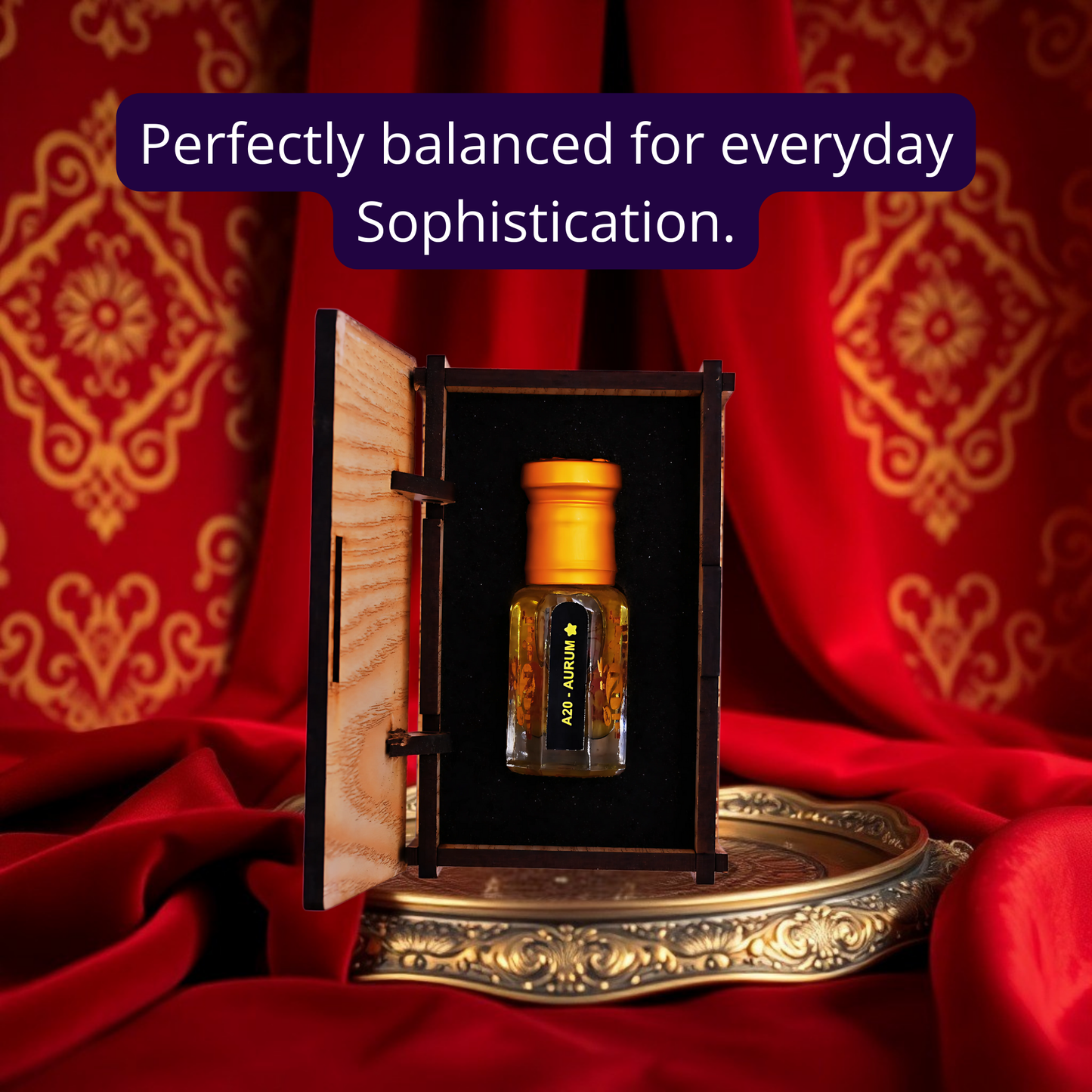 Luxurious blend of citrus, floral, and warm amber notes