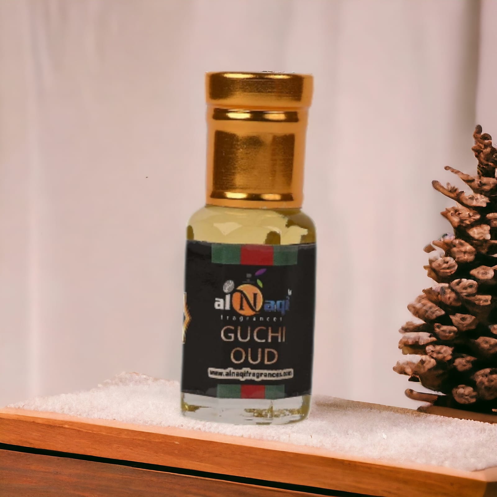 Luxurious perfume with deep, lasting aroma