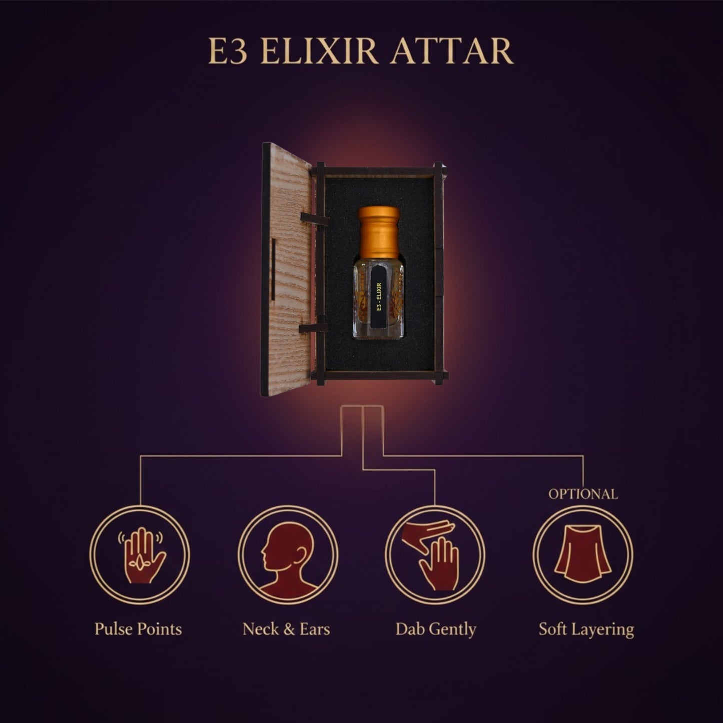 A smooth, intense scent designed for confident everyday wear.