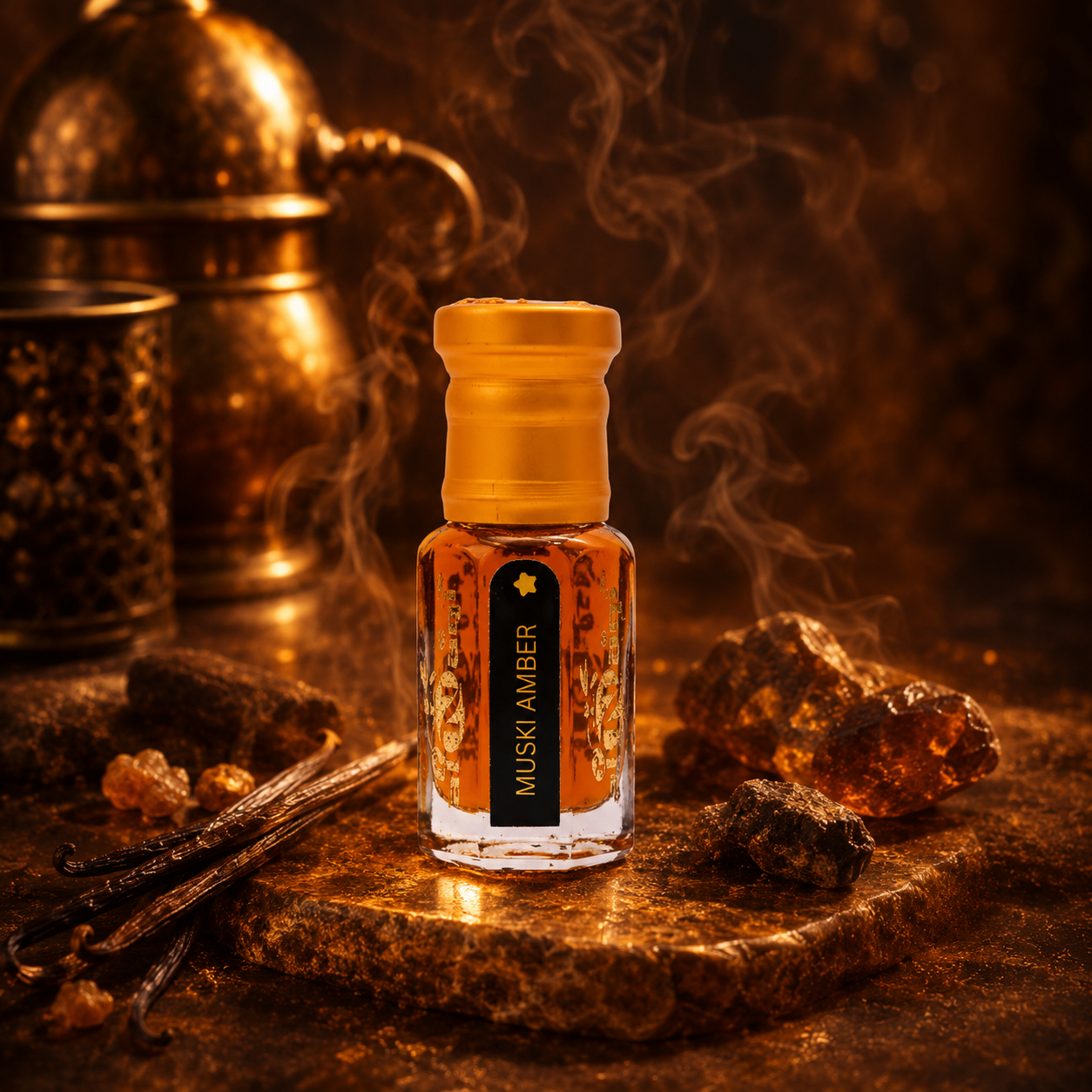 alNaqi Muski Amber Attar - Amber Perfume
