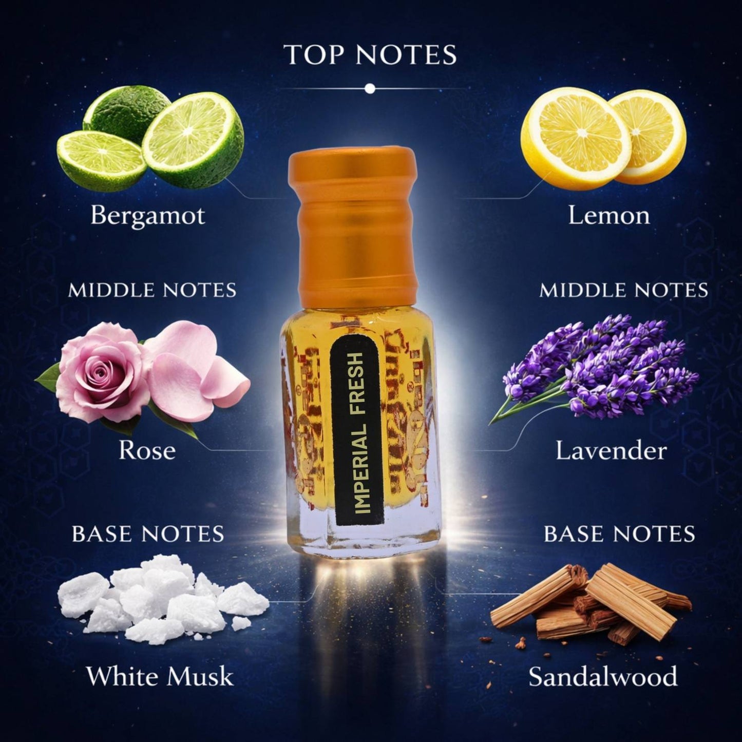 Close-Up of Alnaqi imperial Attar with Rich Amber Hue