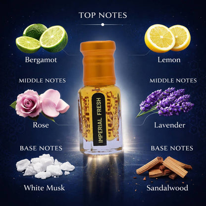 Close-Up of Alnaqi imperial Attar with Rich Amber Hue