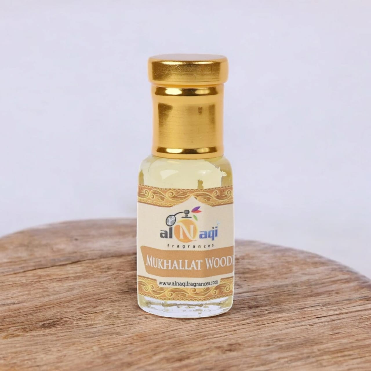 Premium perfume oil with a deep, woody scent
