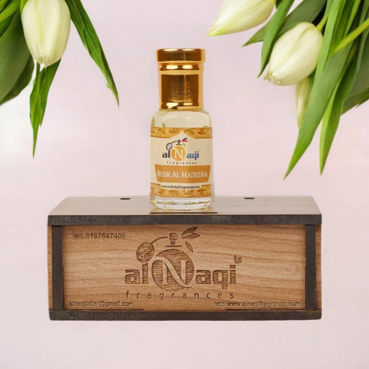 Alnaqi Musk Al Madeena Attar - Designer Fragrances - Luxury Unisex Attar