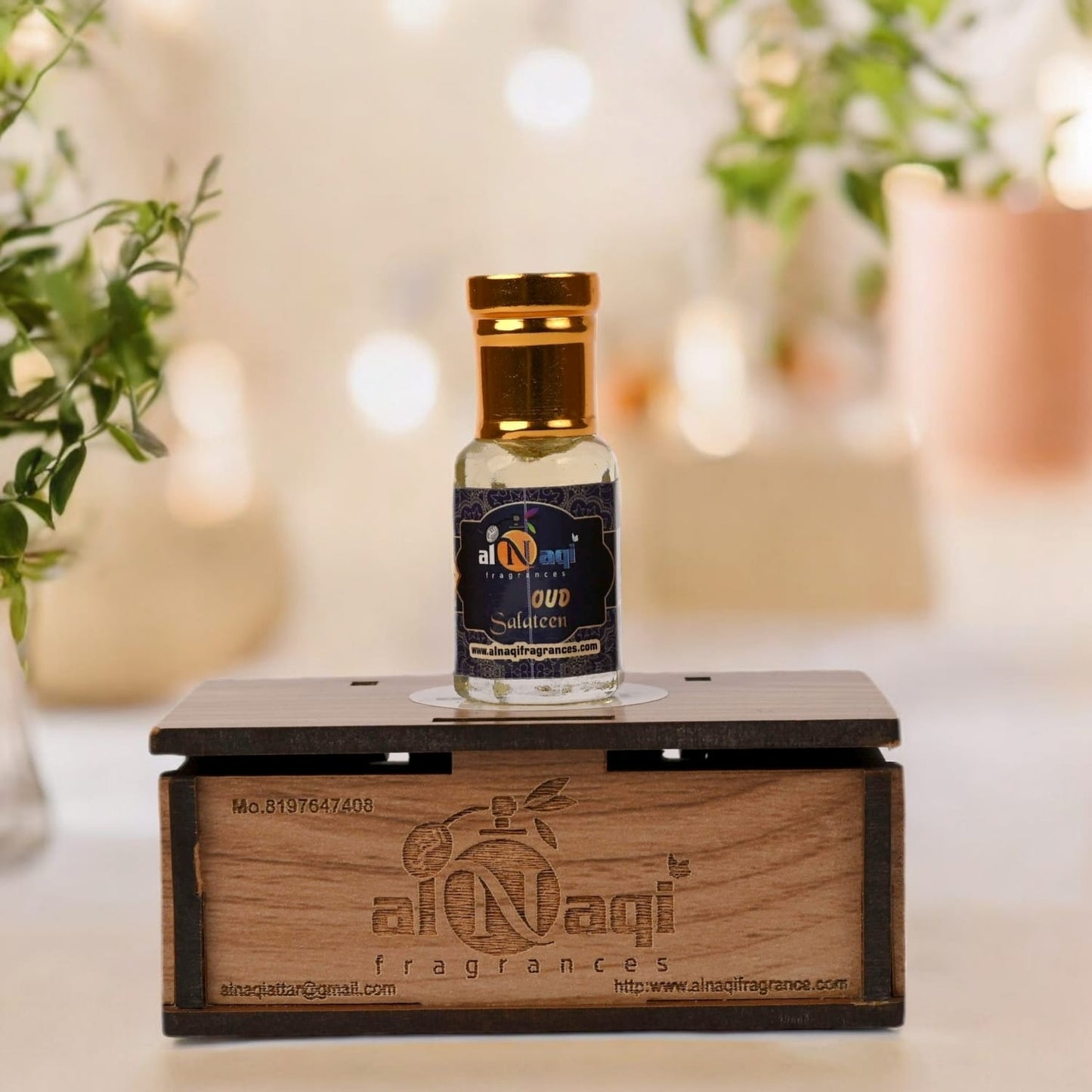 Beautifully Crafted Attar Bottle Showcasing a Refined and Long-Lasting Scent