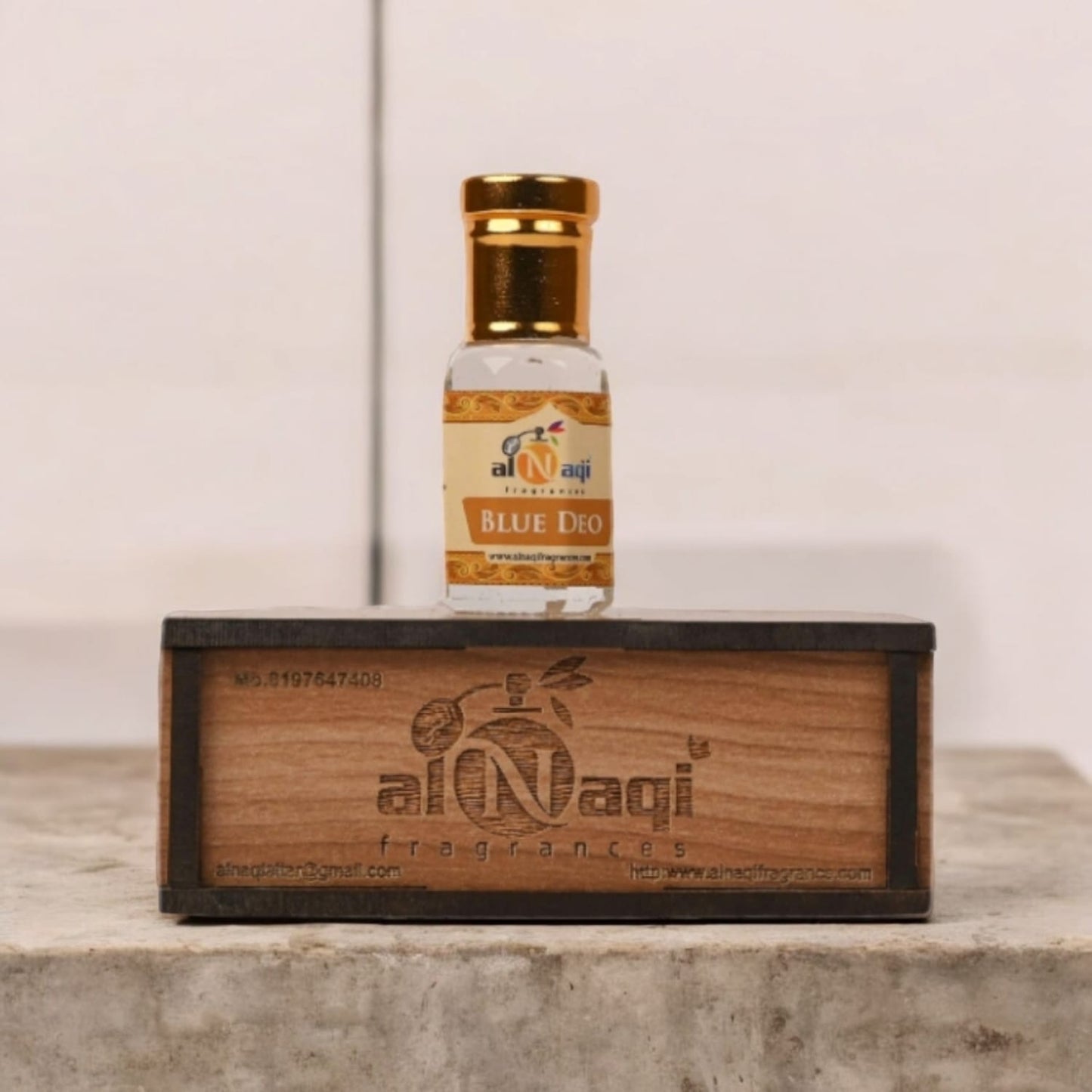 AlNaqi Blue Deo Attar - Fresh and Invigorating Fragrance for Every Occasion