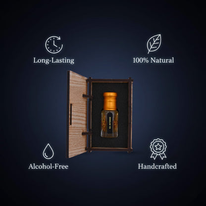 alNaqi Intense Attar bottle premium fragrance oil for men