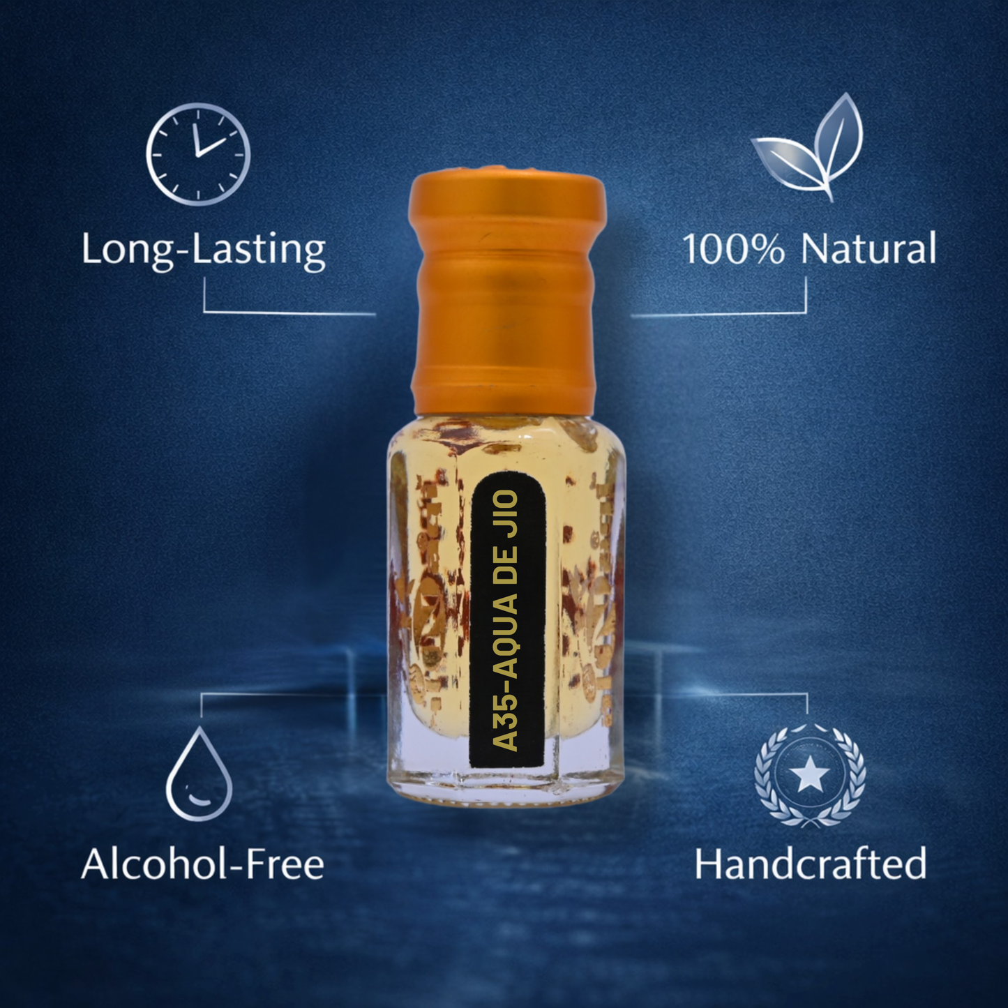 inspired Armani Aqua De Jio Attar fresh masculine aqua fragrance for office and casual use