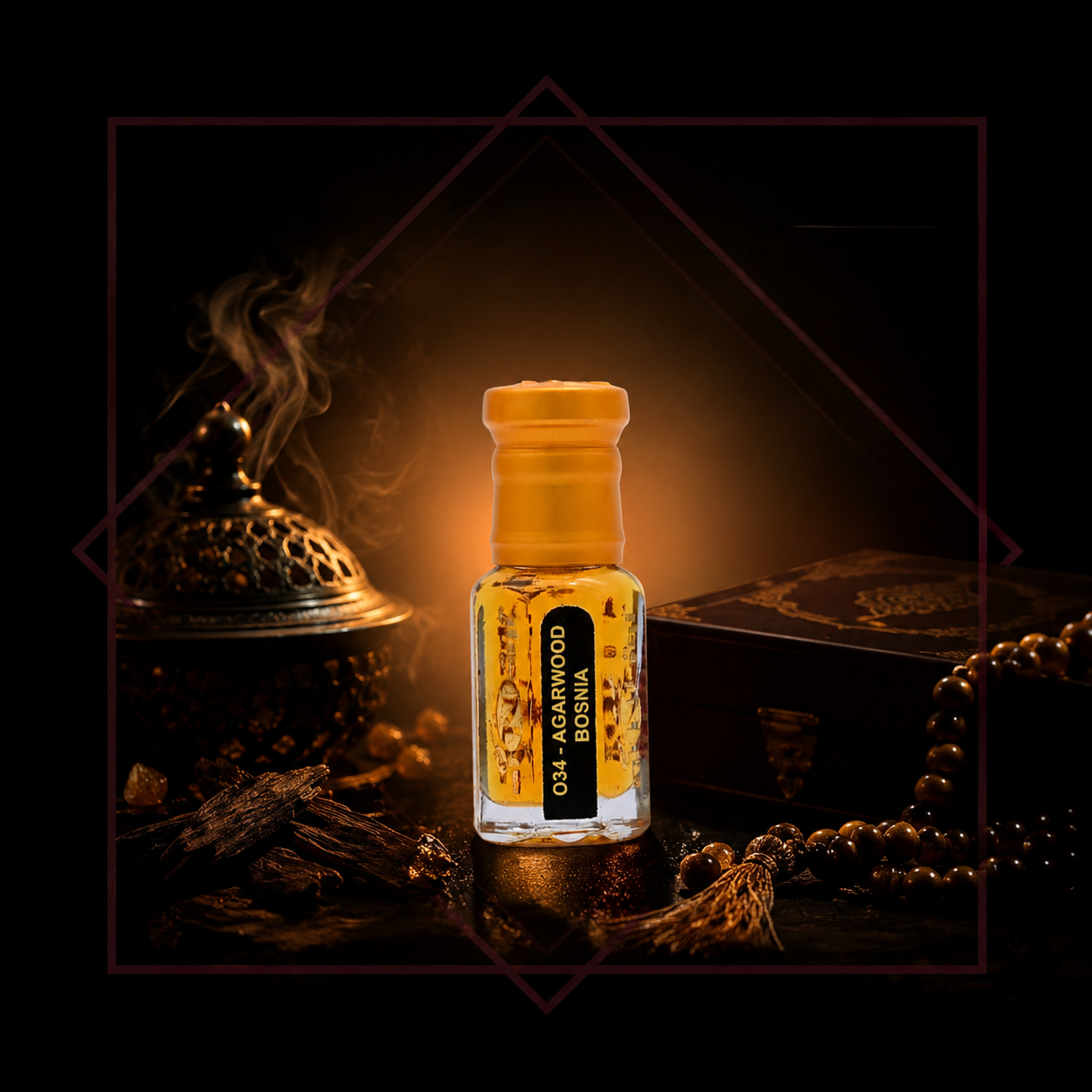 alNaqi Agarwood Bosina Attar - Oud Oil Agarwood