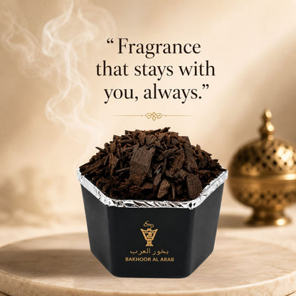 Traditional Bhakoor AL-Arab bakhoor for home fragrance use