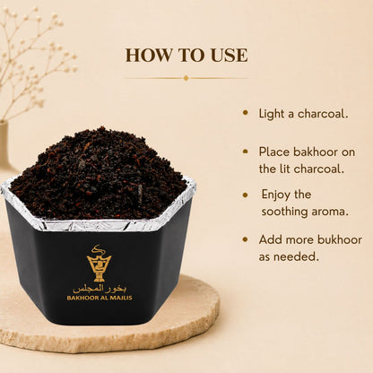 Aromatic Bakhoor Al Majlis 50 grams premium bakhoor blend