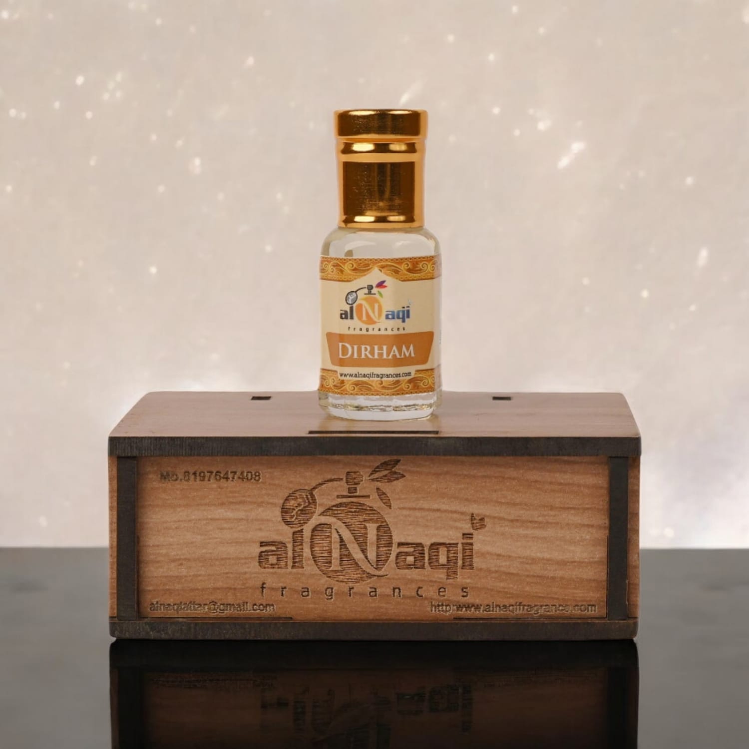 Luxury Packaging of Alnaqi Dirham Attar
