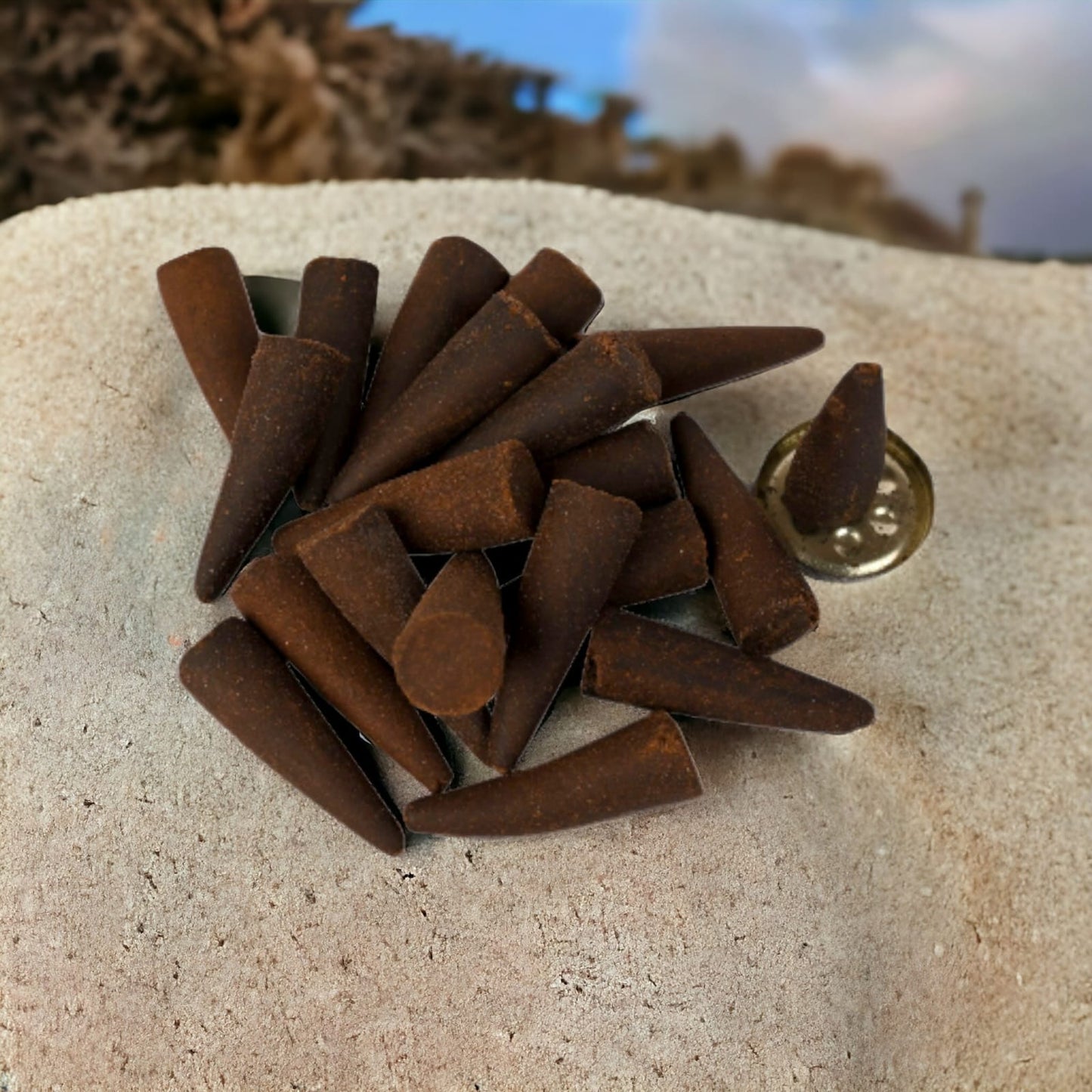 Alnaqi Oudi Cones - 50 gm: Exquisite Oud Aroma