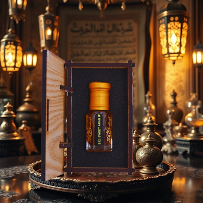 Sweet Arab Attar Perfume Oil by Alnaqi – Long-Lasting Oriental Floral Blend