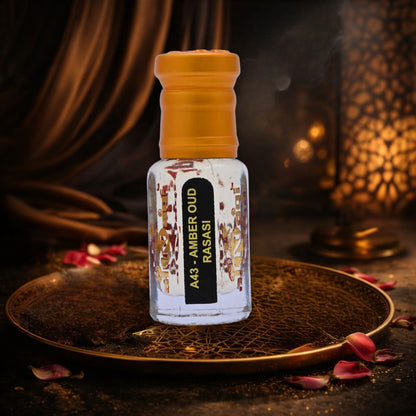 Rasasi Amber Oud Arabic attar fragrance