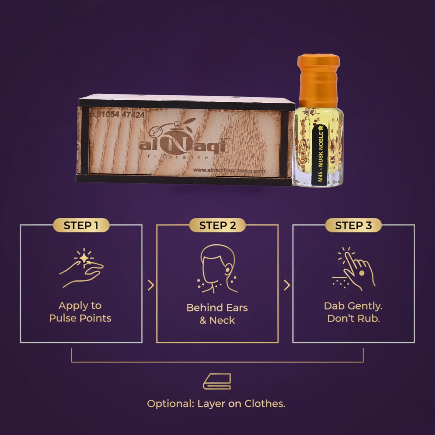 Attar perfume musk rich long-lasting fragrance