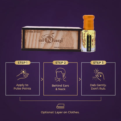 Attar perfume musk rich long-lasting fragrance