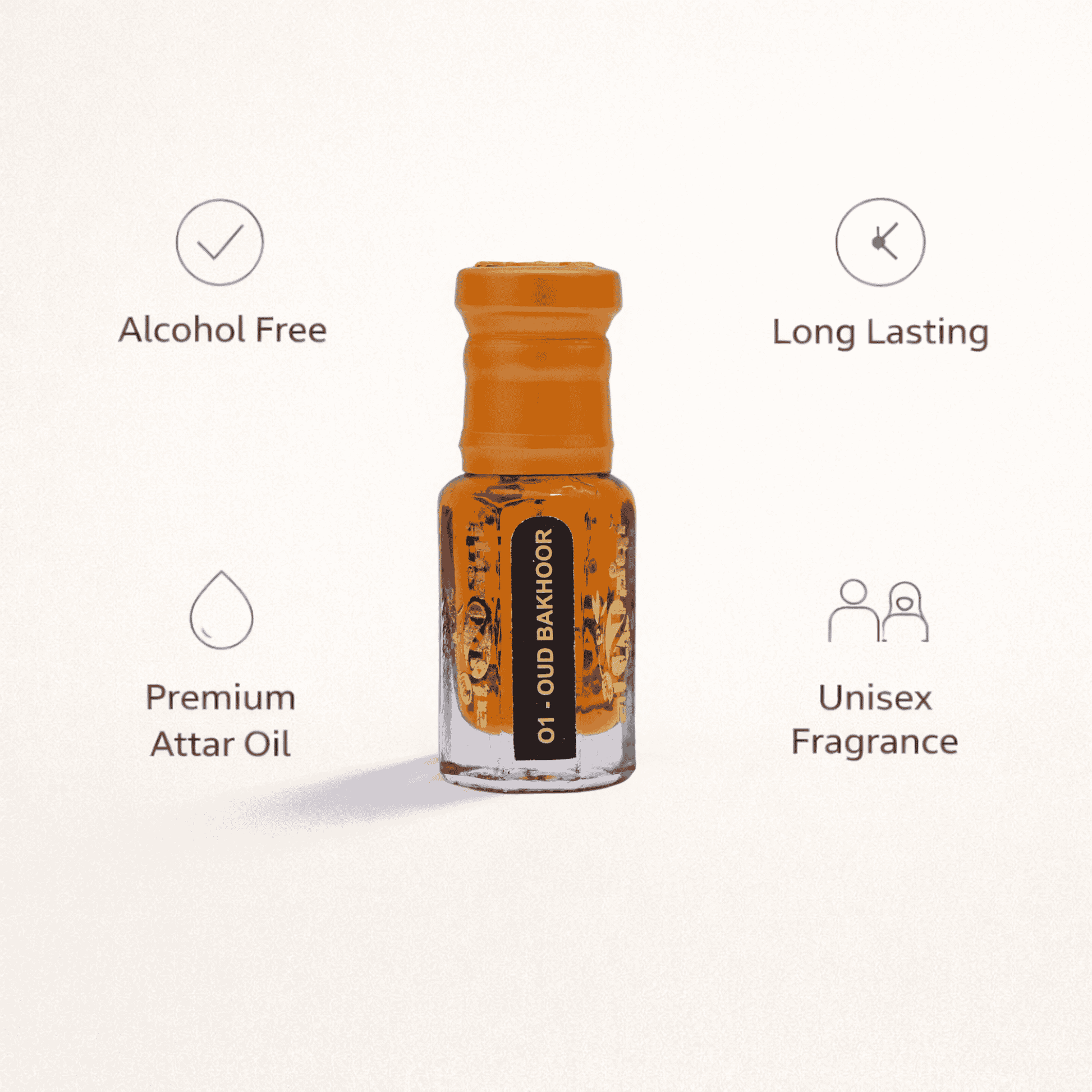 High-quality attar and oud blend, traditional Arabian fragrance