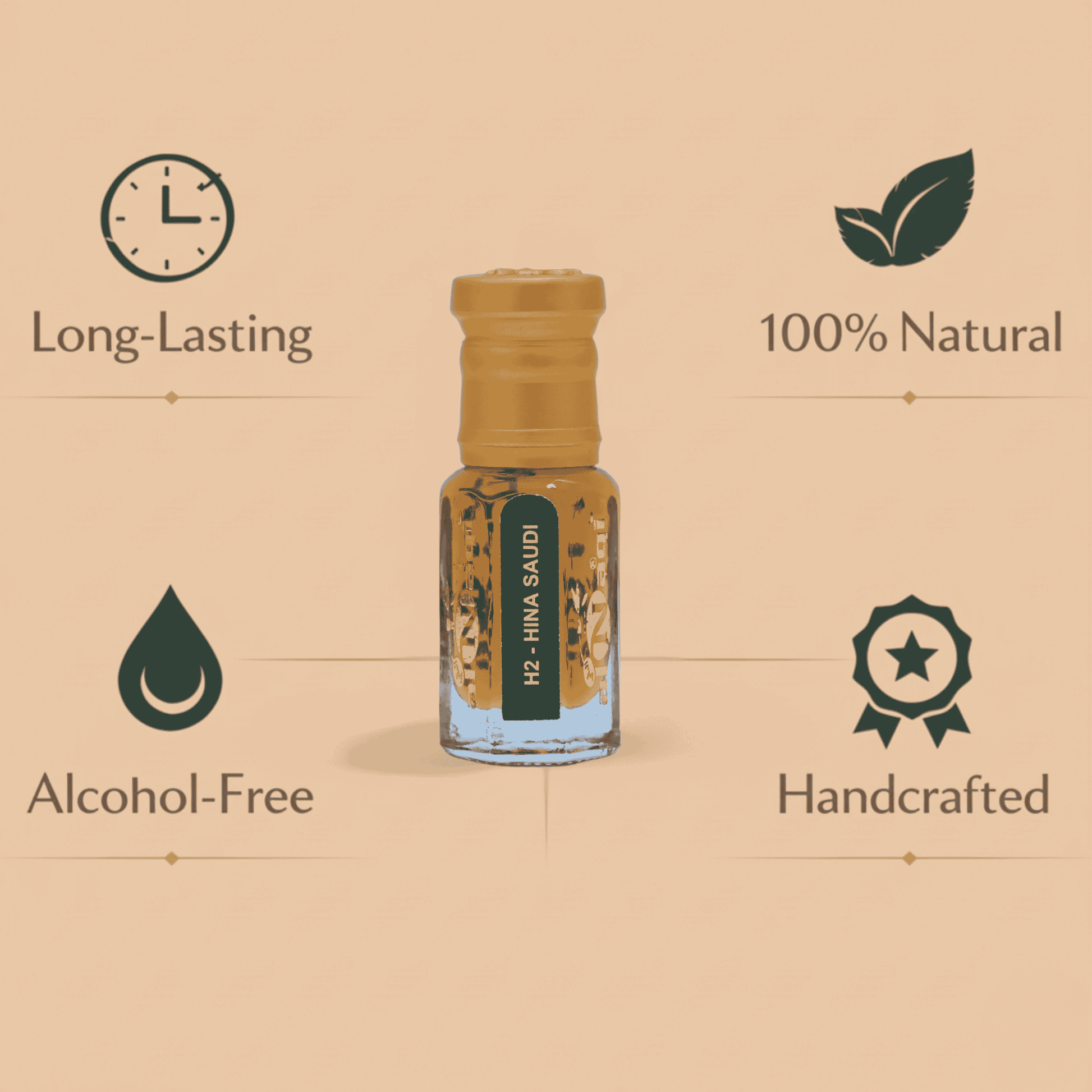 Authentic attar from Saudi Arabia crafted with premium quality ingredients