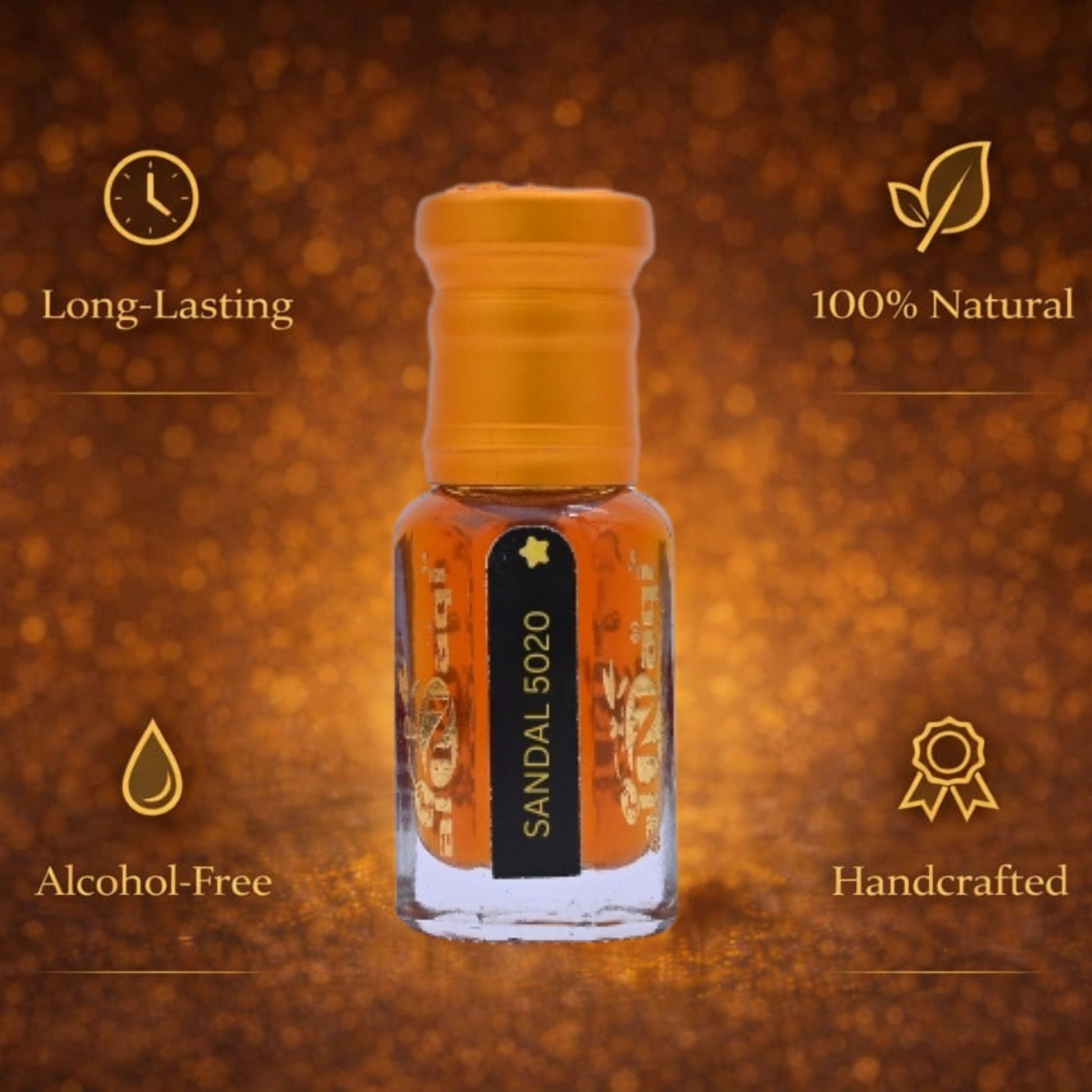 Sandal 5020 Attar elegant outer packaging design