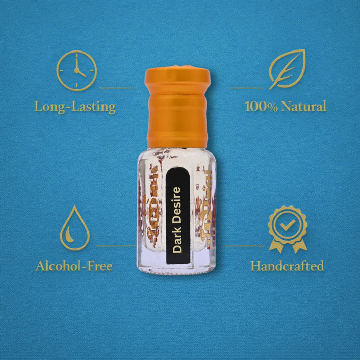 Best itr fragrance featuring deep amber, musk, and oud tones